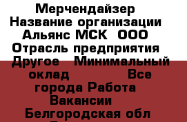 Мерчендайзер › Название организации ­ Альянс-МСК, ООО › Отрасль предприятия ­ Другое › Минимальный оклад ­ 23 000 - Все города Работа » Вакансии   . Белгородская обл.,Белгород г.